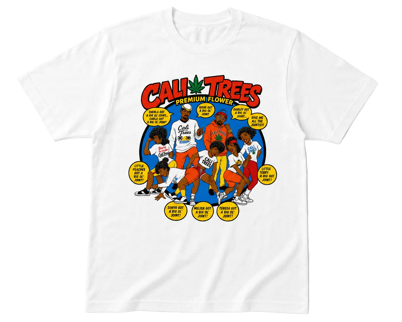 “Cali Trees Flashback Collection” T Shirt